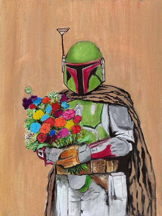 Flowers From Fett Print (Not Digital)