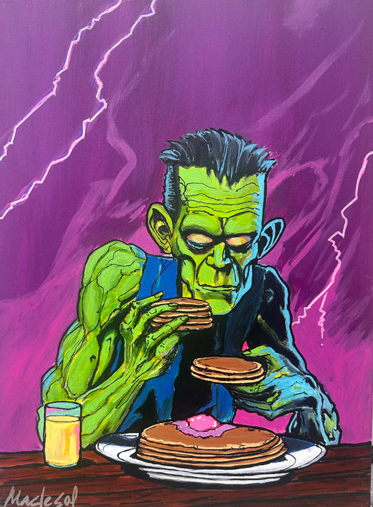 Breakfast at Frank's Print (Not Digital) Frankenstein