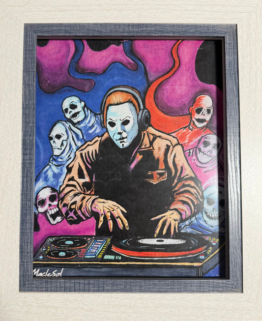 Boogie With The Boogeyman Print