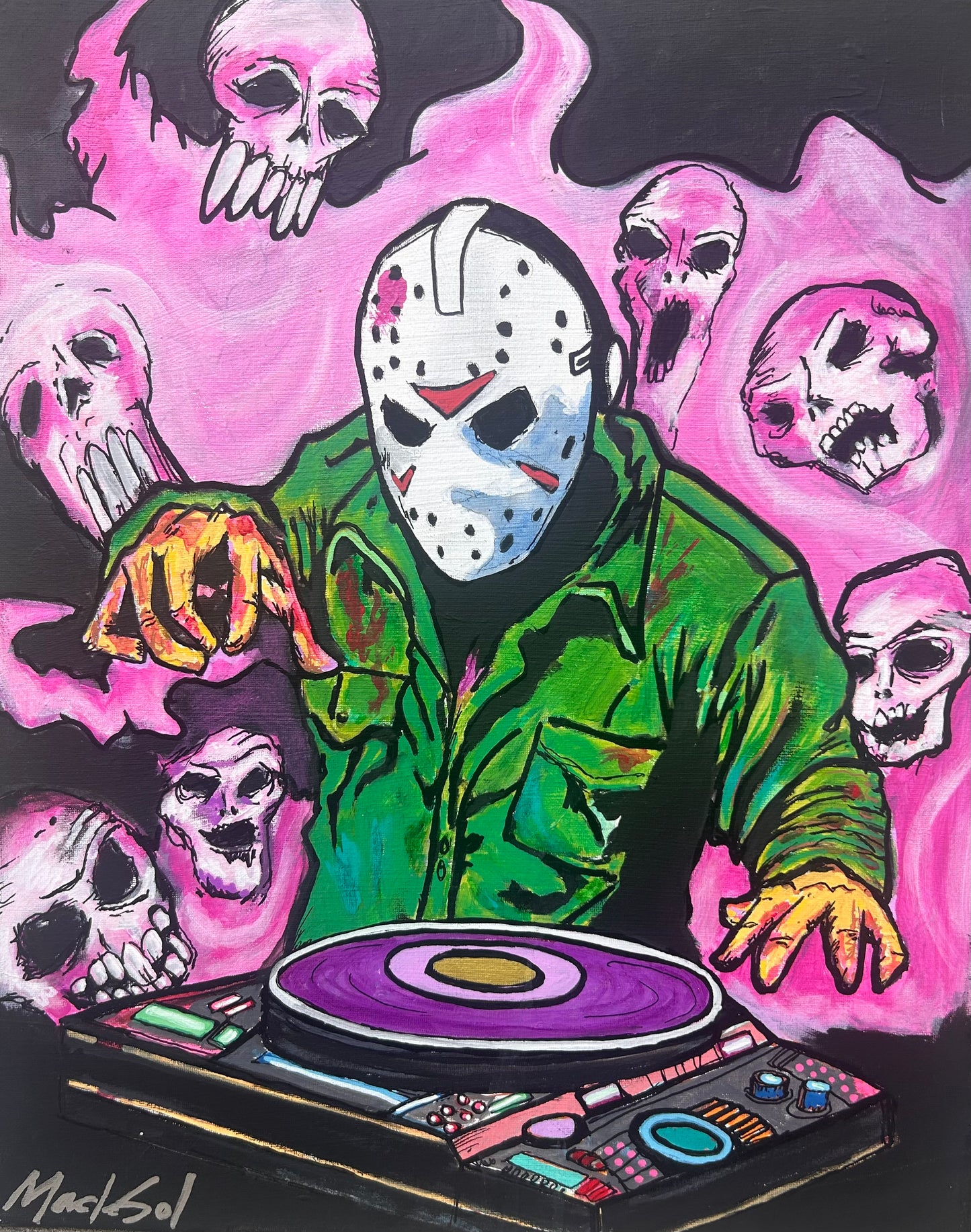 Cooking on The 13th Print (Not Digital) Jason/Friday the 13th