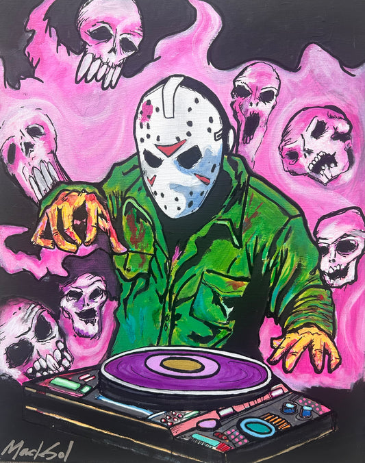 Cooking on The 13th Print (Not Digital) Jason/Friday the 13th