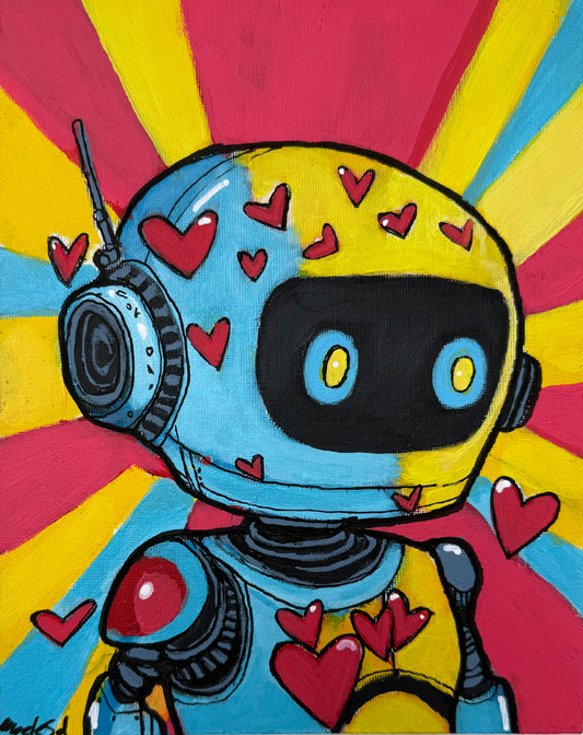 Is This Code? Print (Not Digital) Robot Love