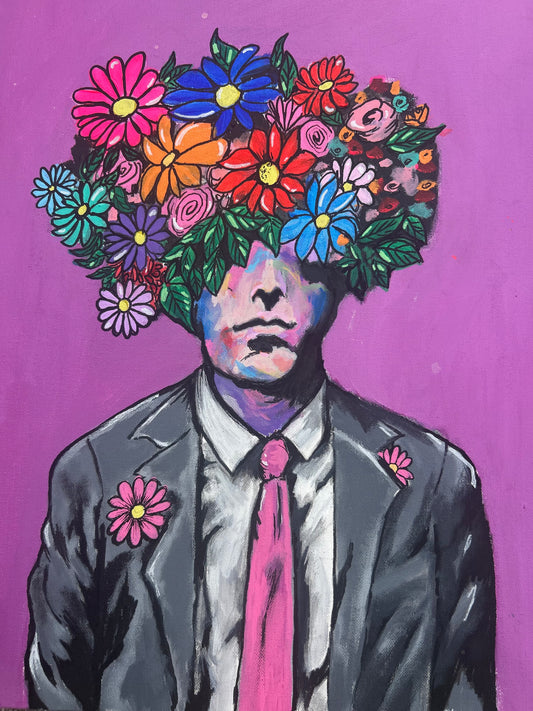 Man In The State of Growth Print (Not Digital) Mental Health/Men's Health