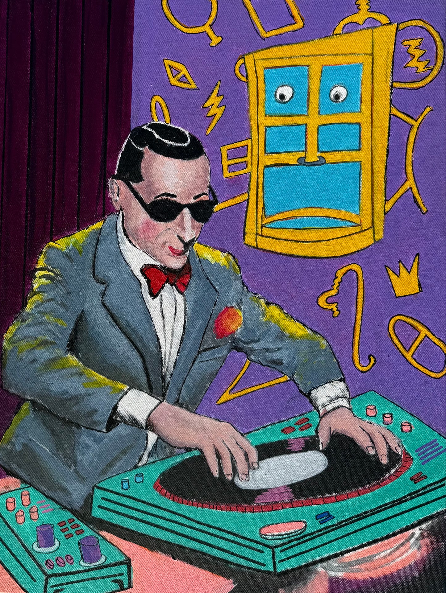 PeeWee's Spinhouse Print (Not Digital) PeeWee Herman
