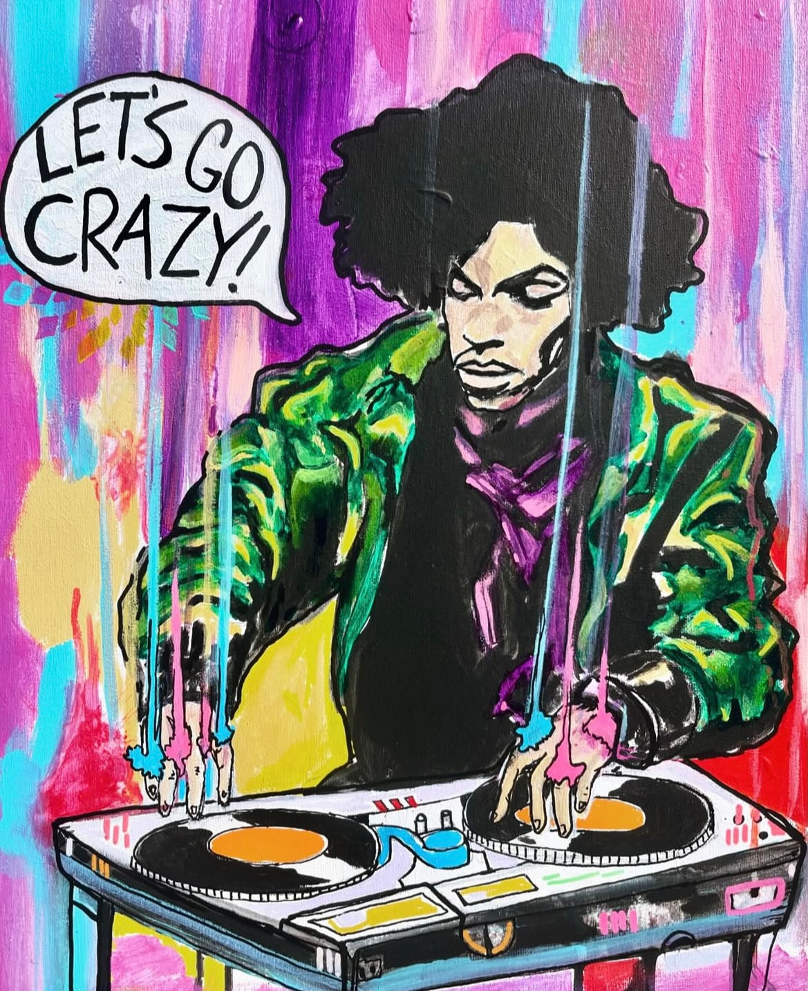 Prince of Spin Print (Not Digital) Prince
