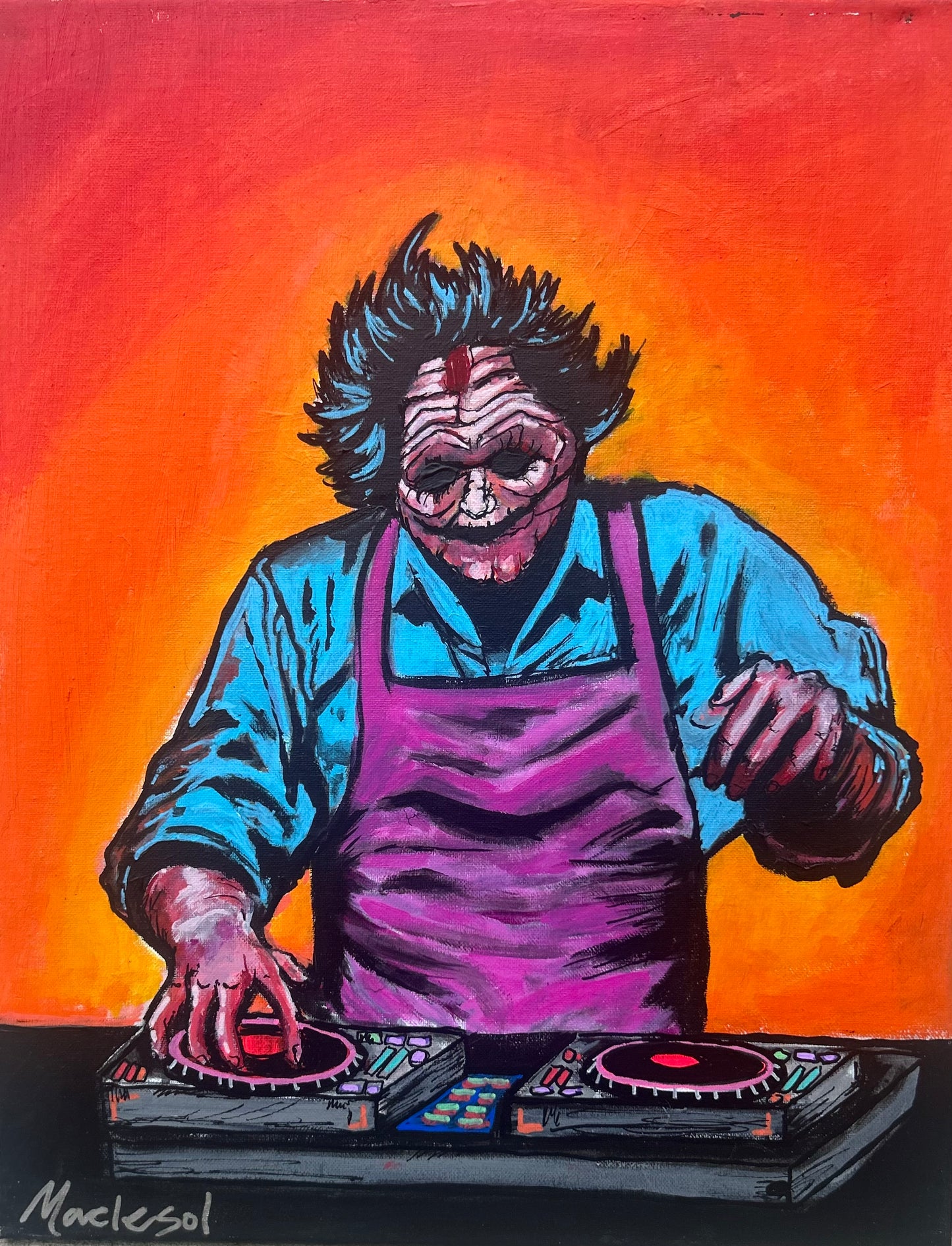 The Butcher of Beats Print (Not Digital) Leatherface/Texas Chainsaw Massacre